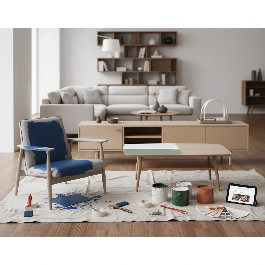 como pintar muebles de sala cómo elegir
