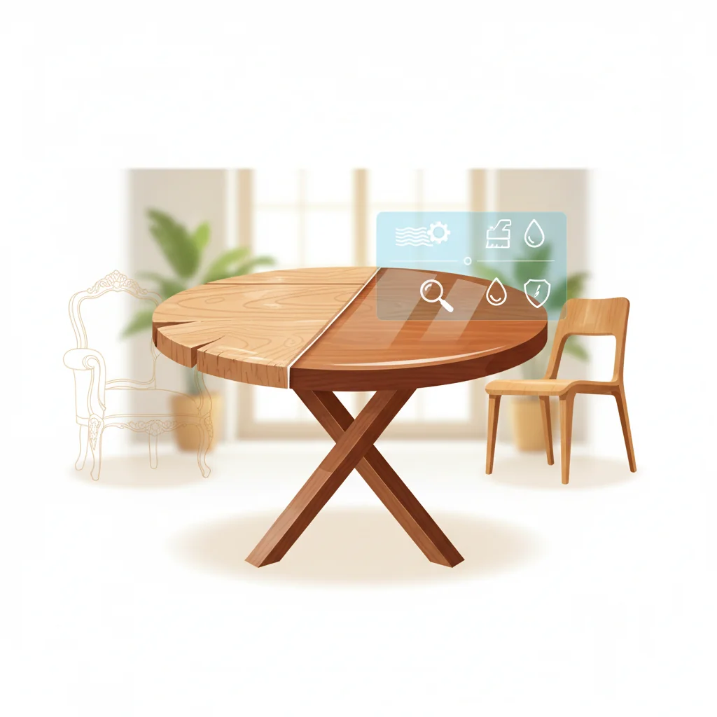 como restaurar muebles de madera características y ventajas
