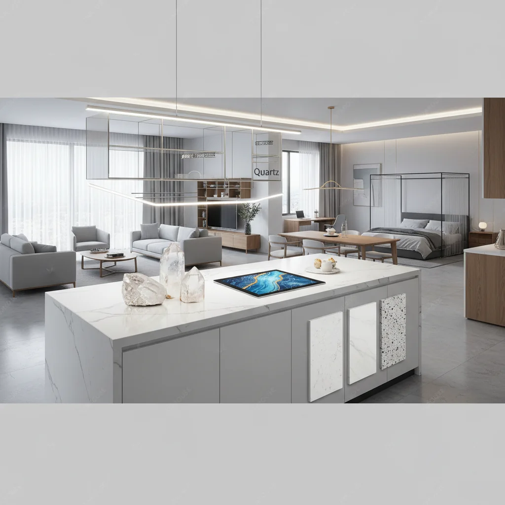 como se escribe cuarzo el material para muebles de cocina cómo elegir