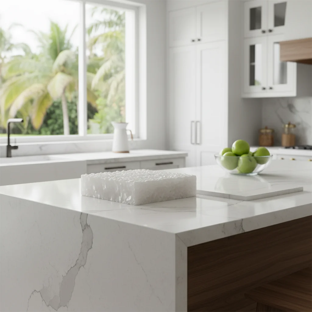 ¿Cómo se escribe correctamente ‘cuarzo’ para tus muebles de cocina?