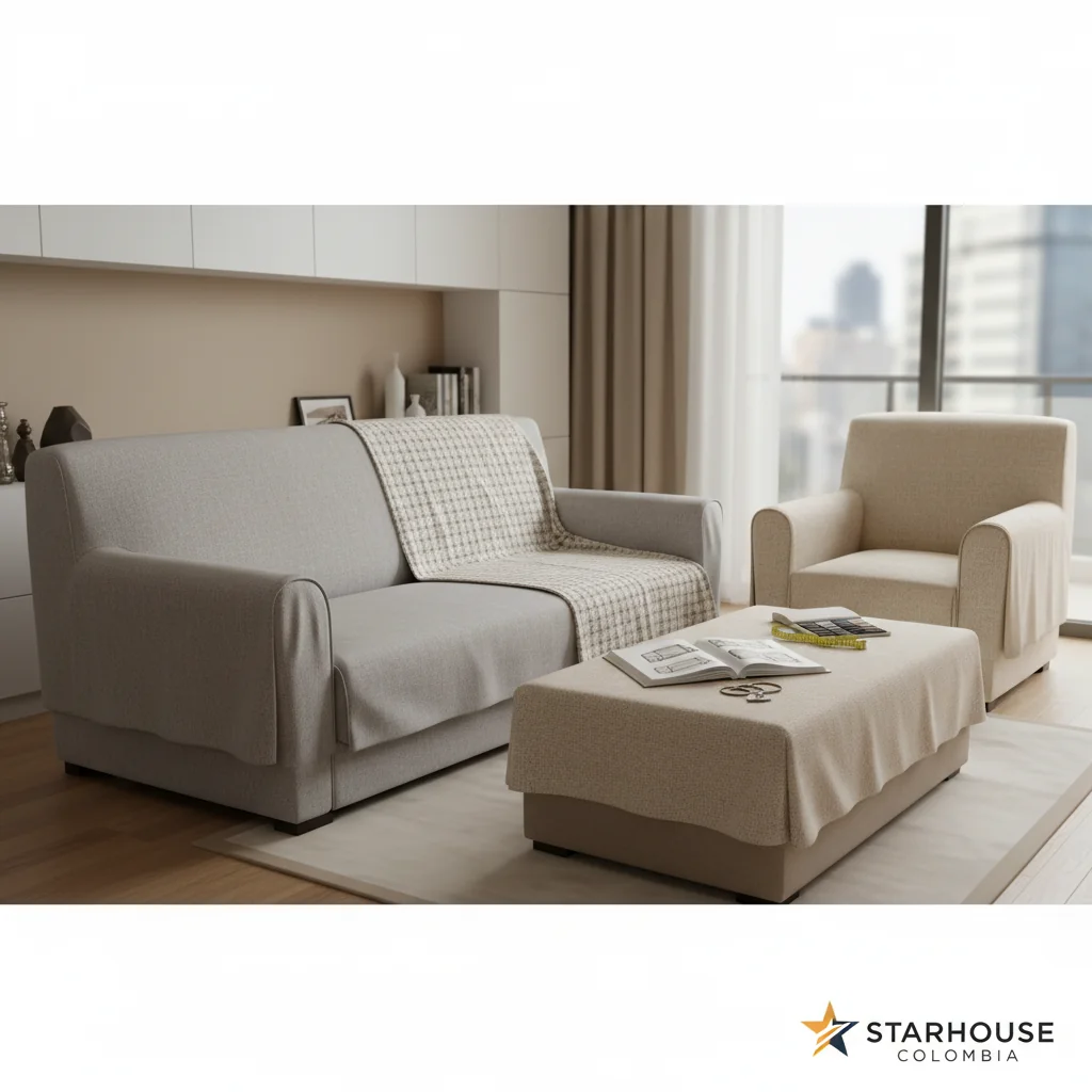 como tapar muebles de salon características y ventajas