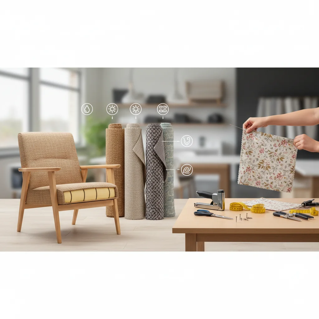 como tapizar muebles con tela características y ventajas