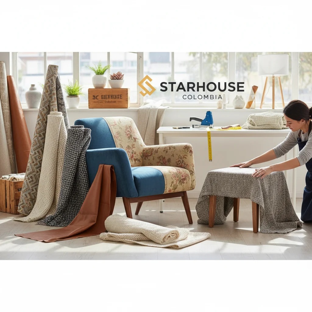 como tapizar muebles con tela — pisos y revestimientos en Colombia | Starhouse