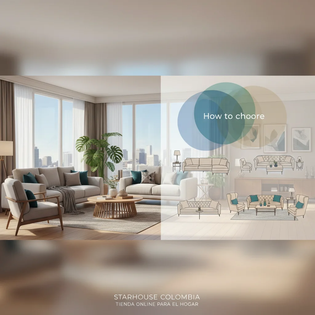 como vender muebles para sala cómo elegir