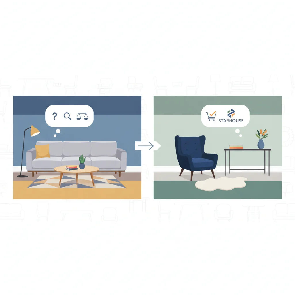 comparar muebles cómo elegir
