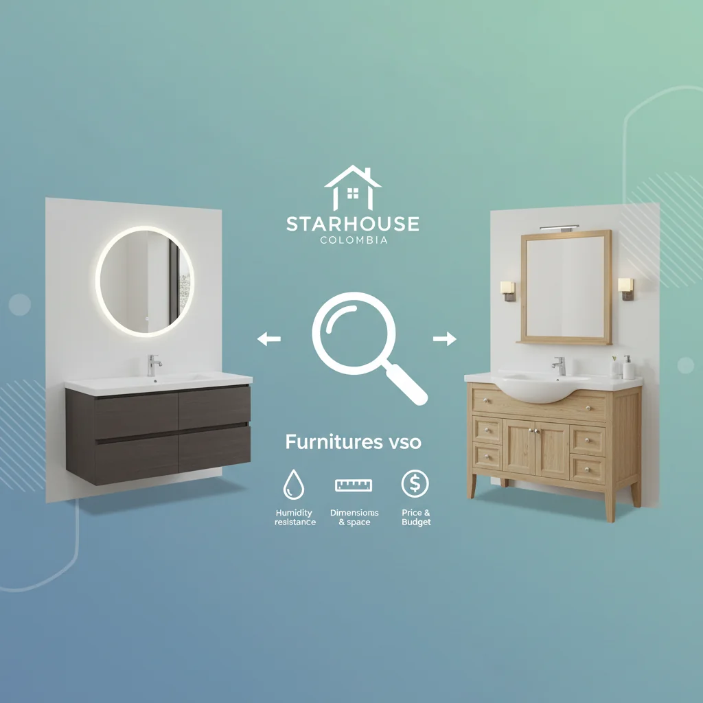 comparar muebles de baño cómo elegir