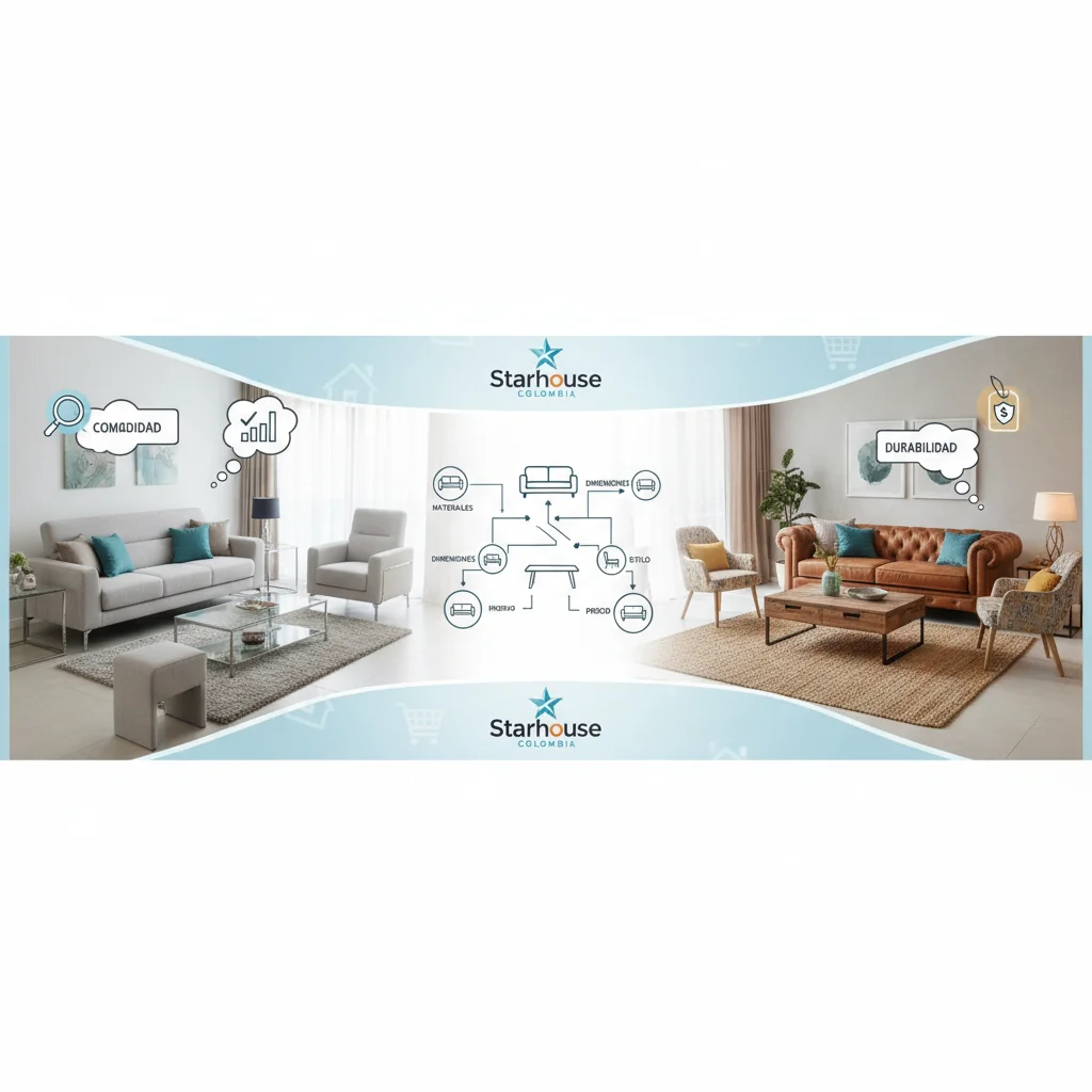 comparar muebles de sala comprar características y ventajas