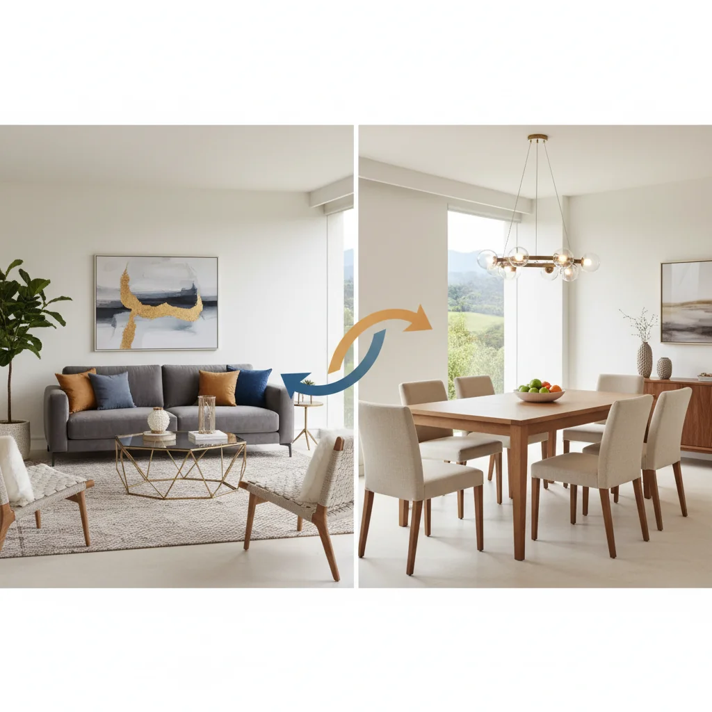 comparar muebles de sala y comedor cómo elegir