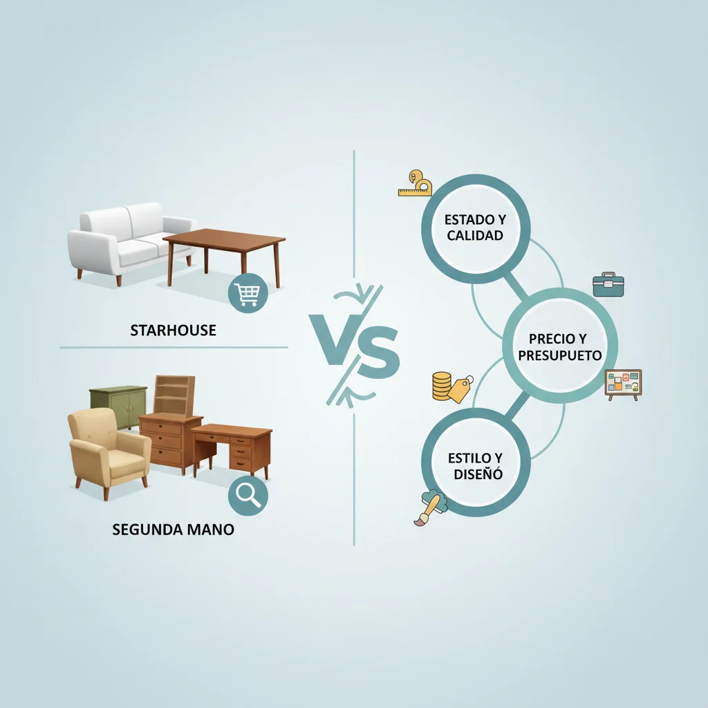 comparar muebles de segunda cómo elegir