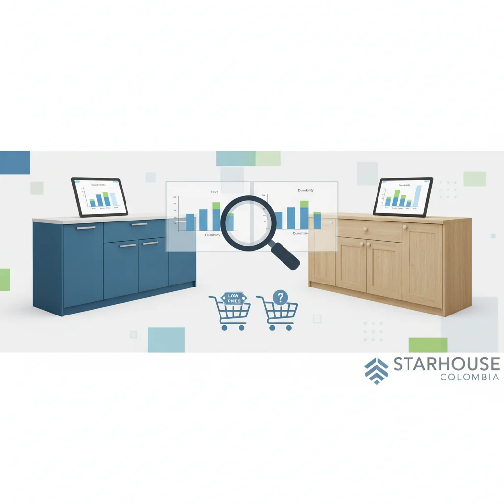 comparar muebles para cocina baratos cómo elegir