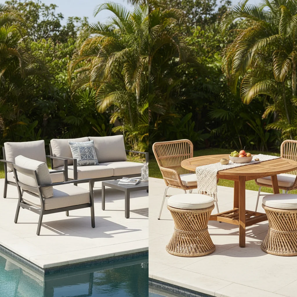 La Guía Definitiva para Comparar Muebles de Patio y Elegir los Ideales para tu Hogar