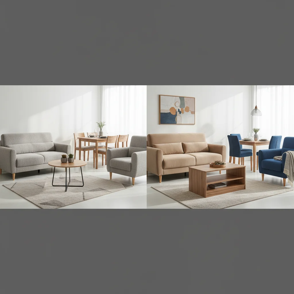comparar muebles sala comedor economicos — pisos y revestimientos en Colombia | Starhouse