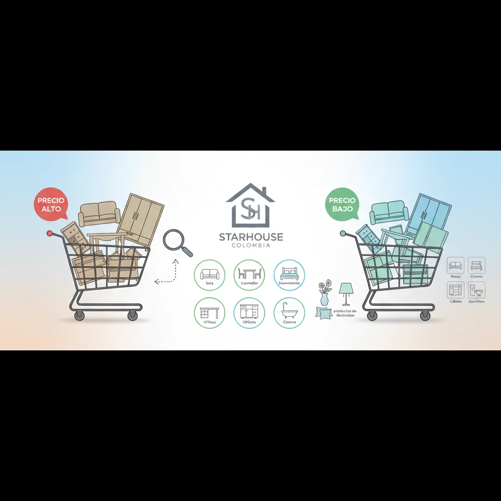 comparar precios de muebles cómo elegir