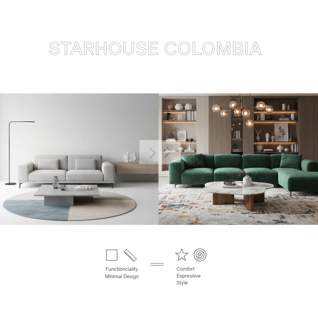 comparar sala de muebles modernos características y ventajas