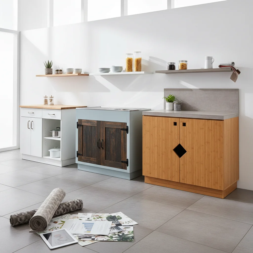 comparar tipos de muebles para cocina baratos — pisos y revestimientos en Colombia | Starhouse