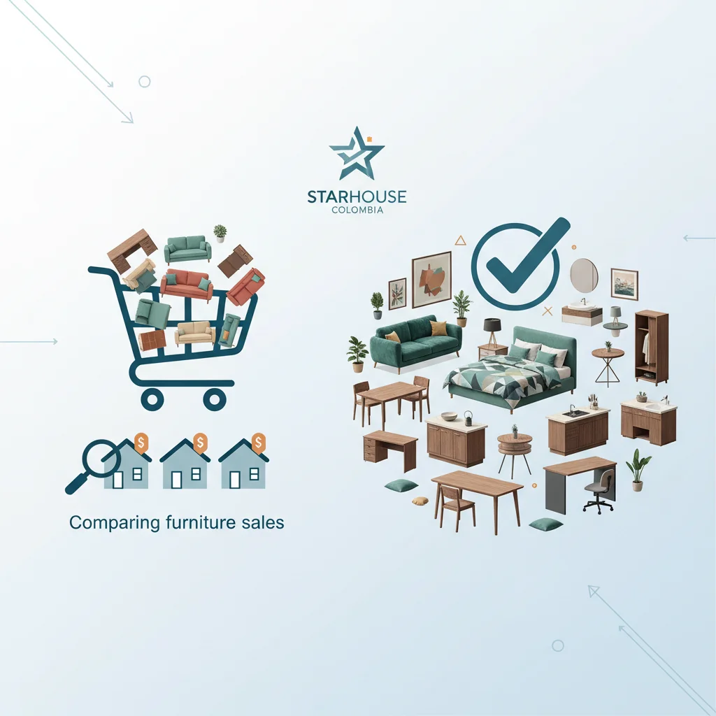 comparar venta de muebles cómo elegir