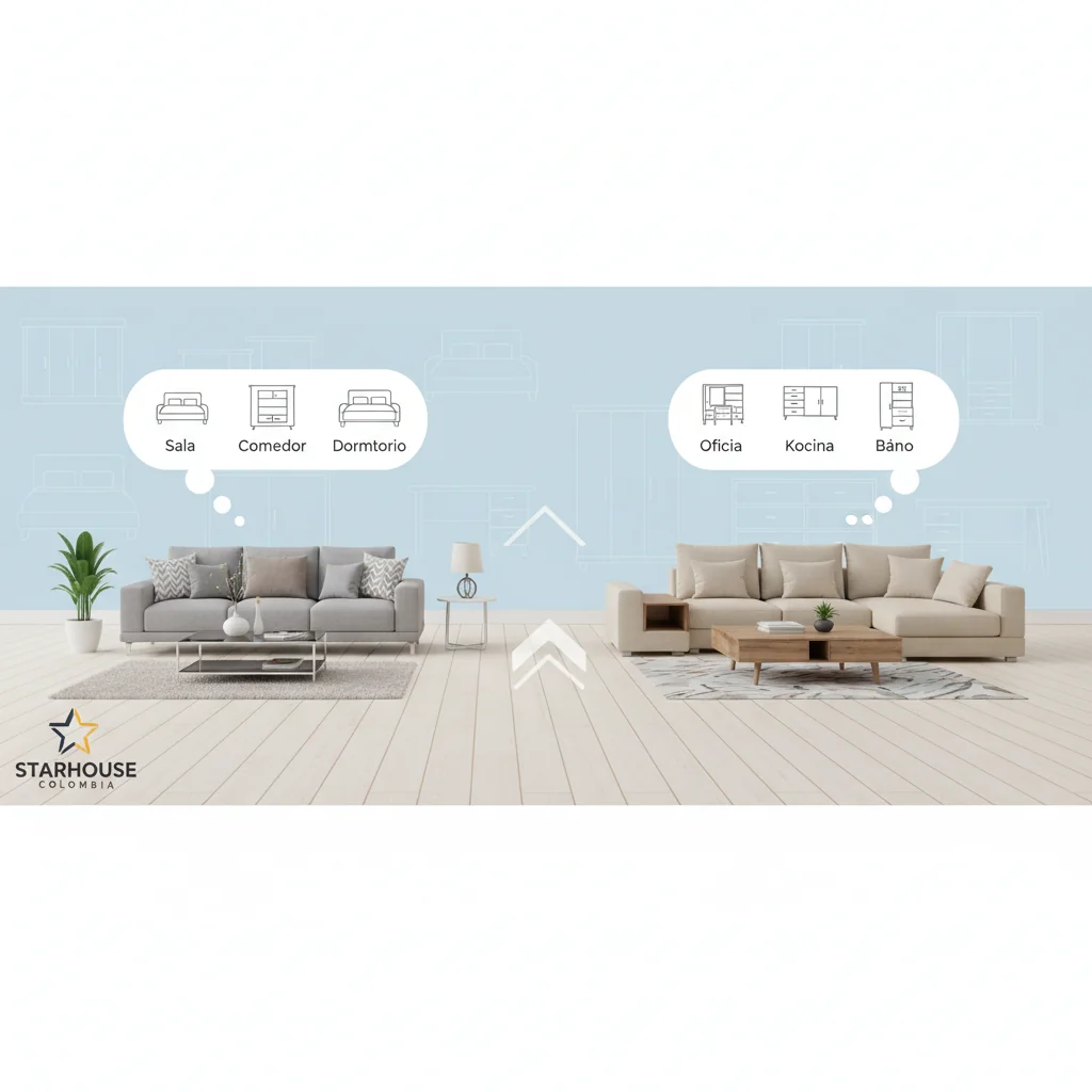 comparar venta de muebles características y ventajas
