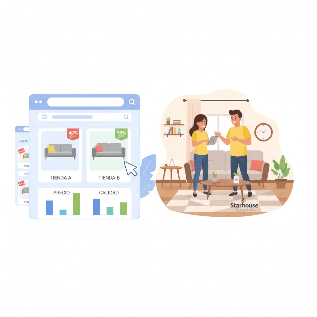 comparar venta muebles cómo elegir