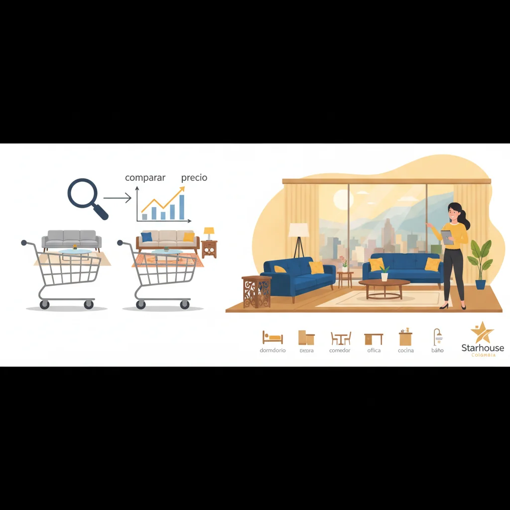comparar y precio muebles sala colombia cómo elegir