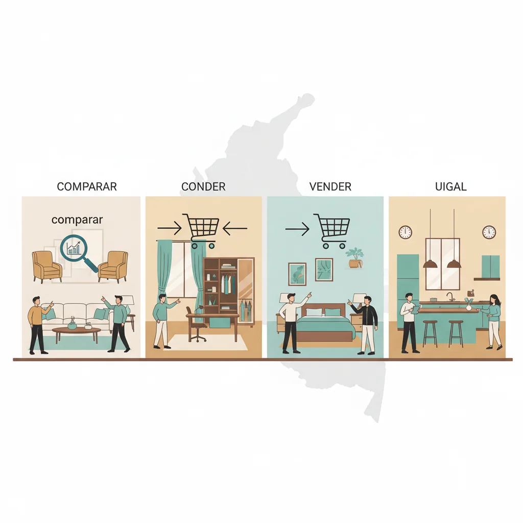 comparar y vender muebles usados cómo elegir