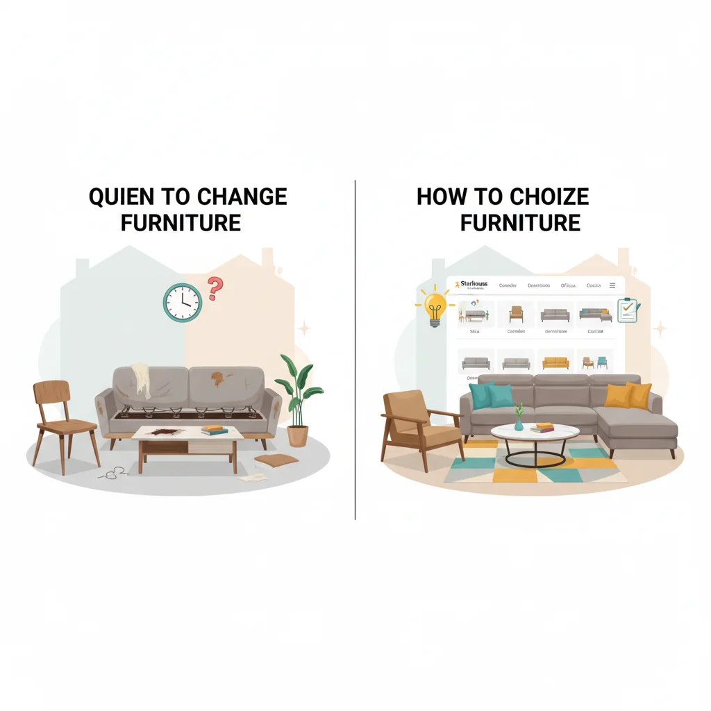 cuando cambiar muebles cómo elegir