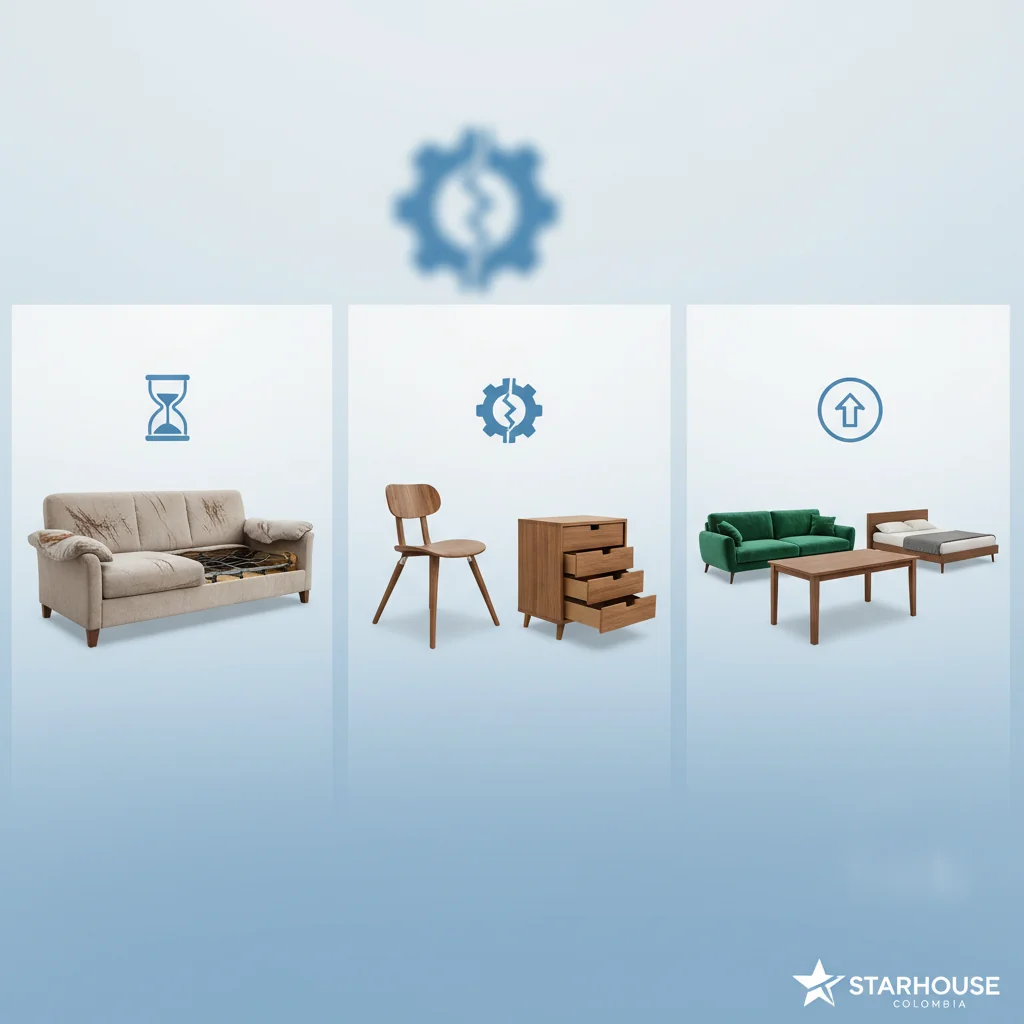 cuando cambiar muebles características y ventajas