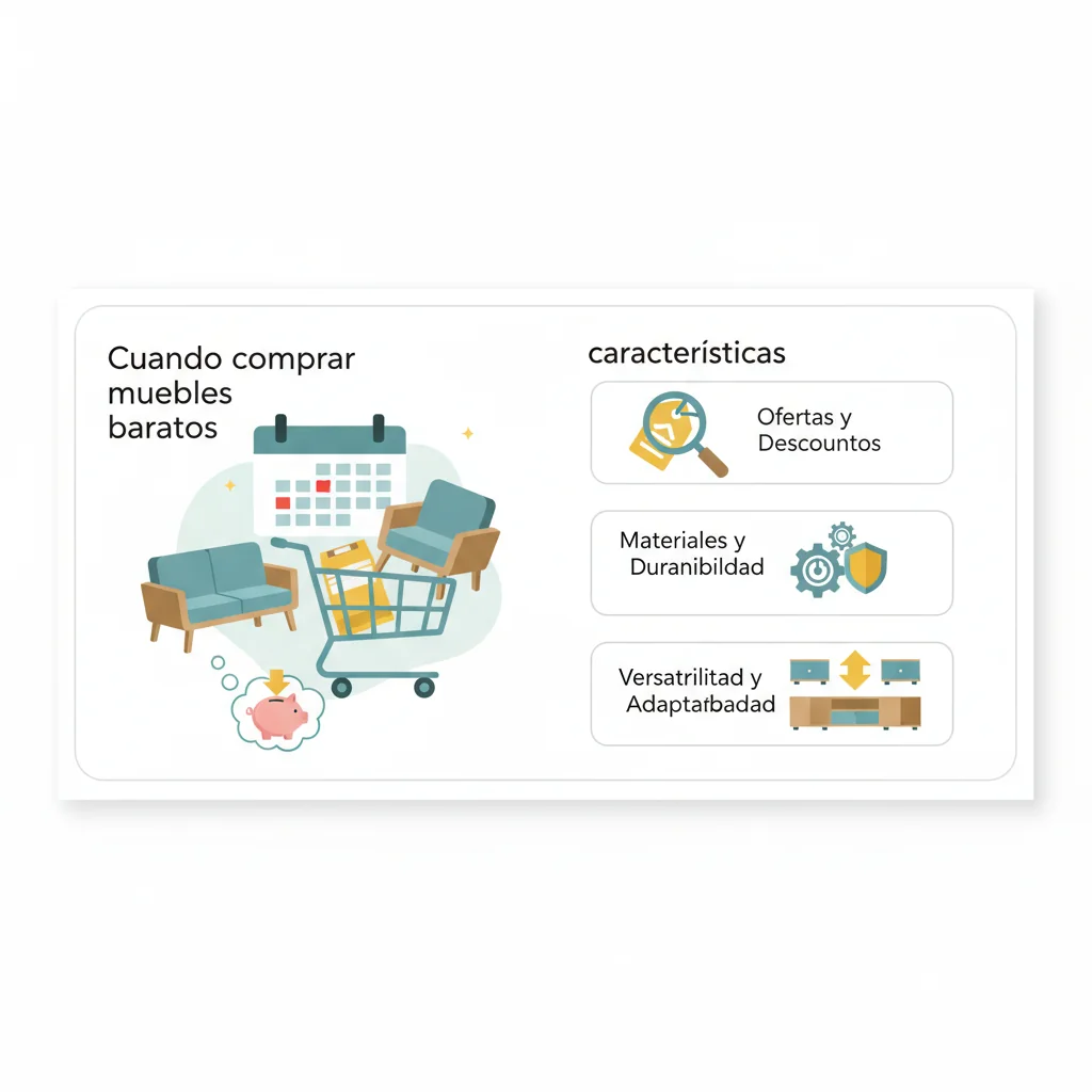 cuando comprar muebles baratos características y ventajas