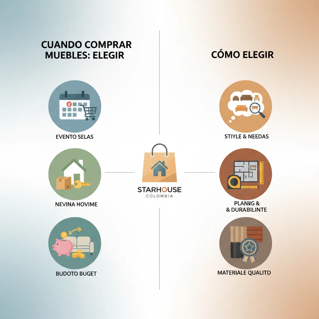 cuando comprar muebles cómo elegir