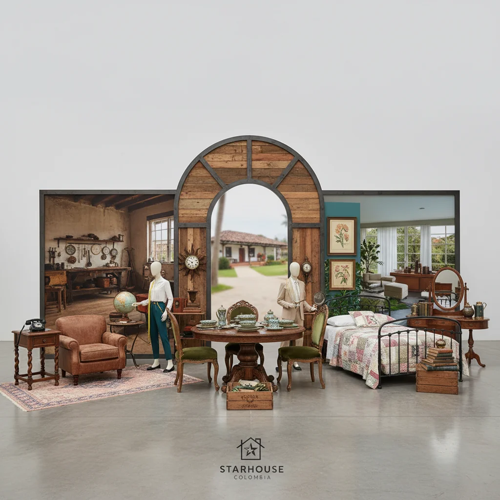 de donde vienen los muebles vintage cómo elegir