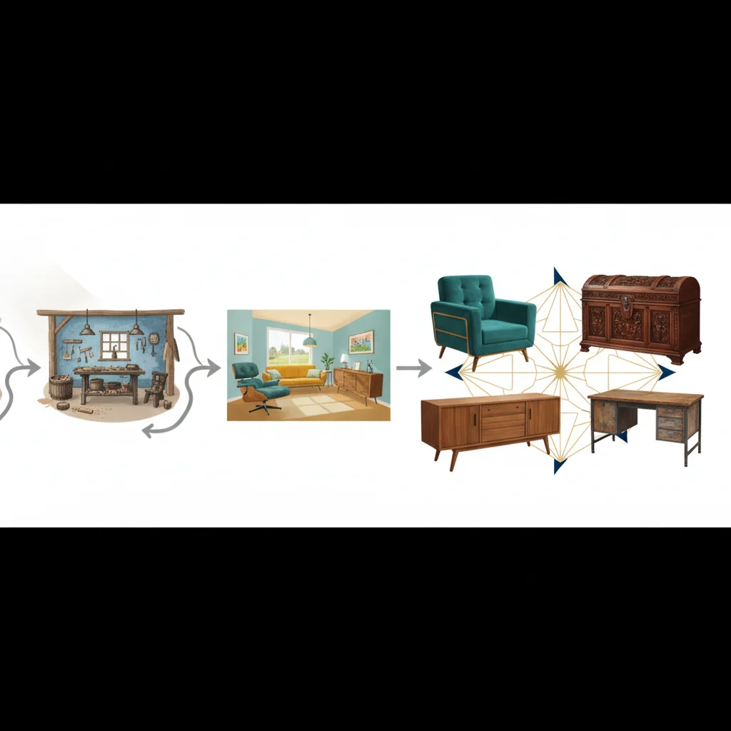 de donde vienen los muebles vintage características y ventajas