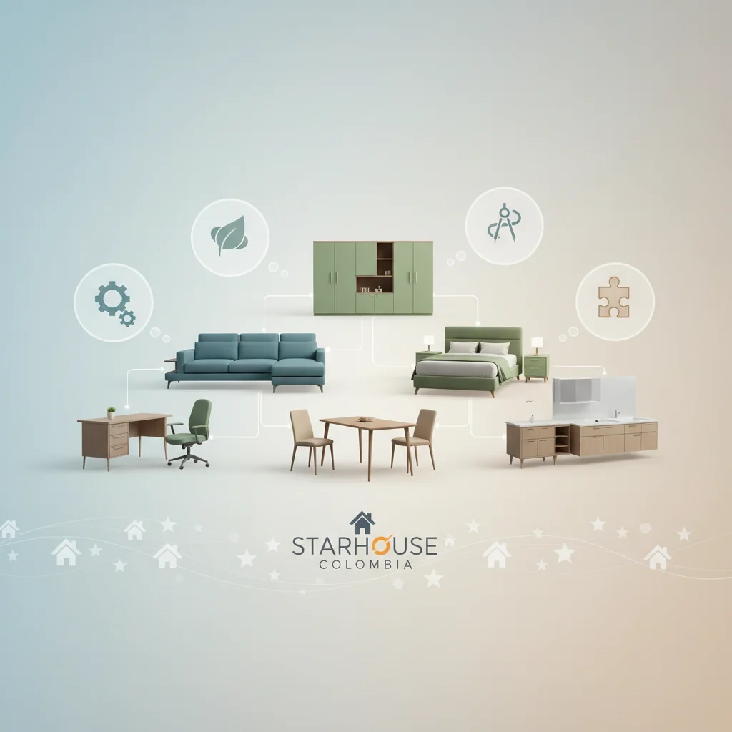 diseño de muebles características y ventajas