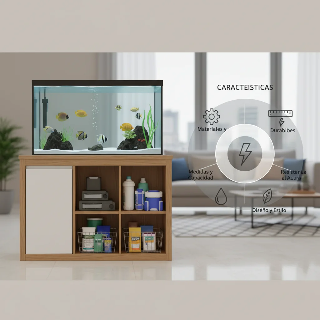donde comprar el mueble para mi pecera características y ventajas
