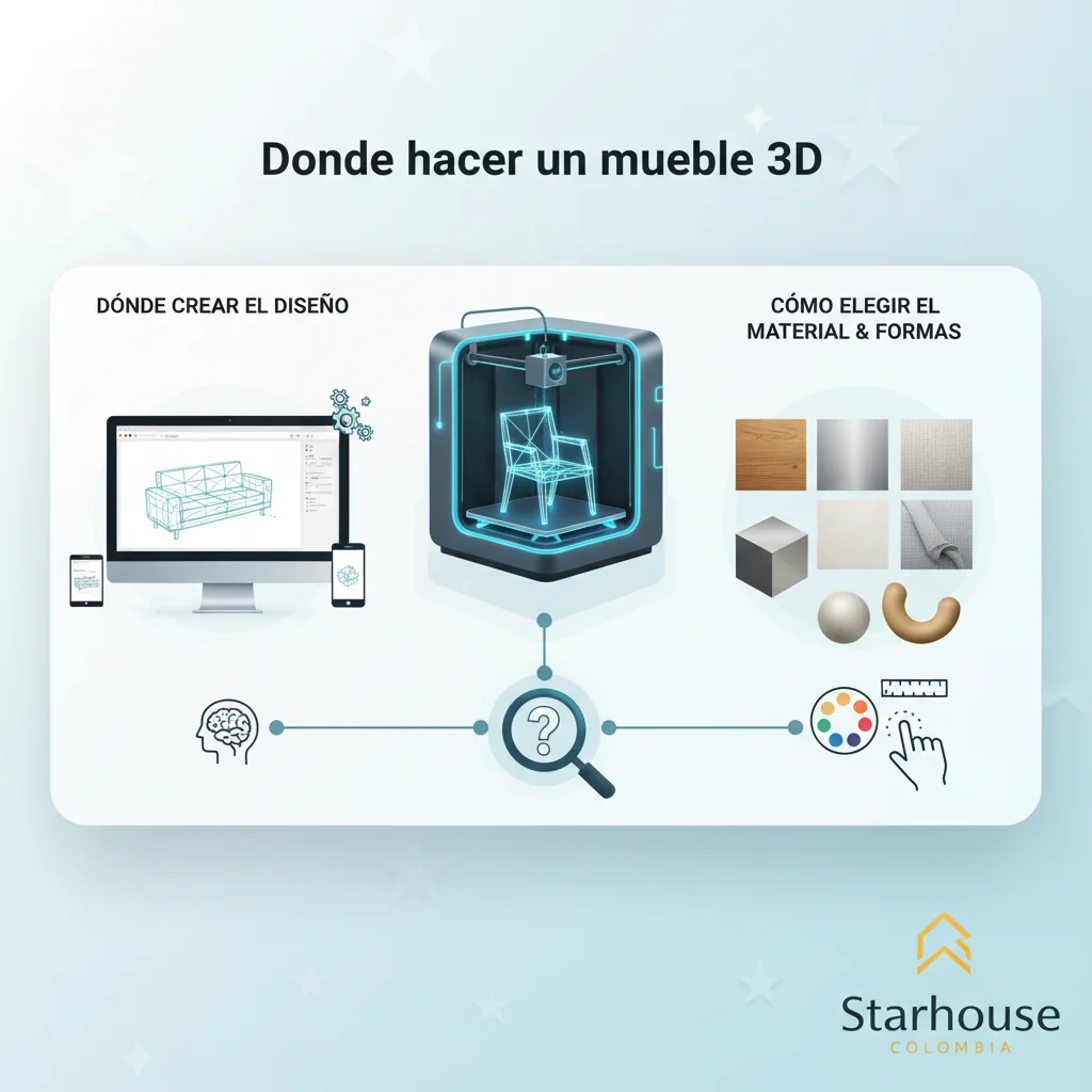 donde hacaer un mueble 3d cómo elegir