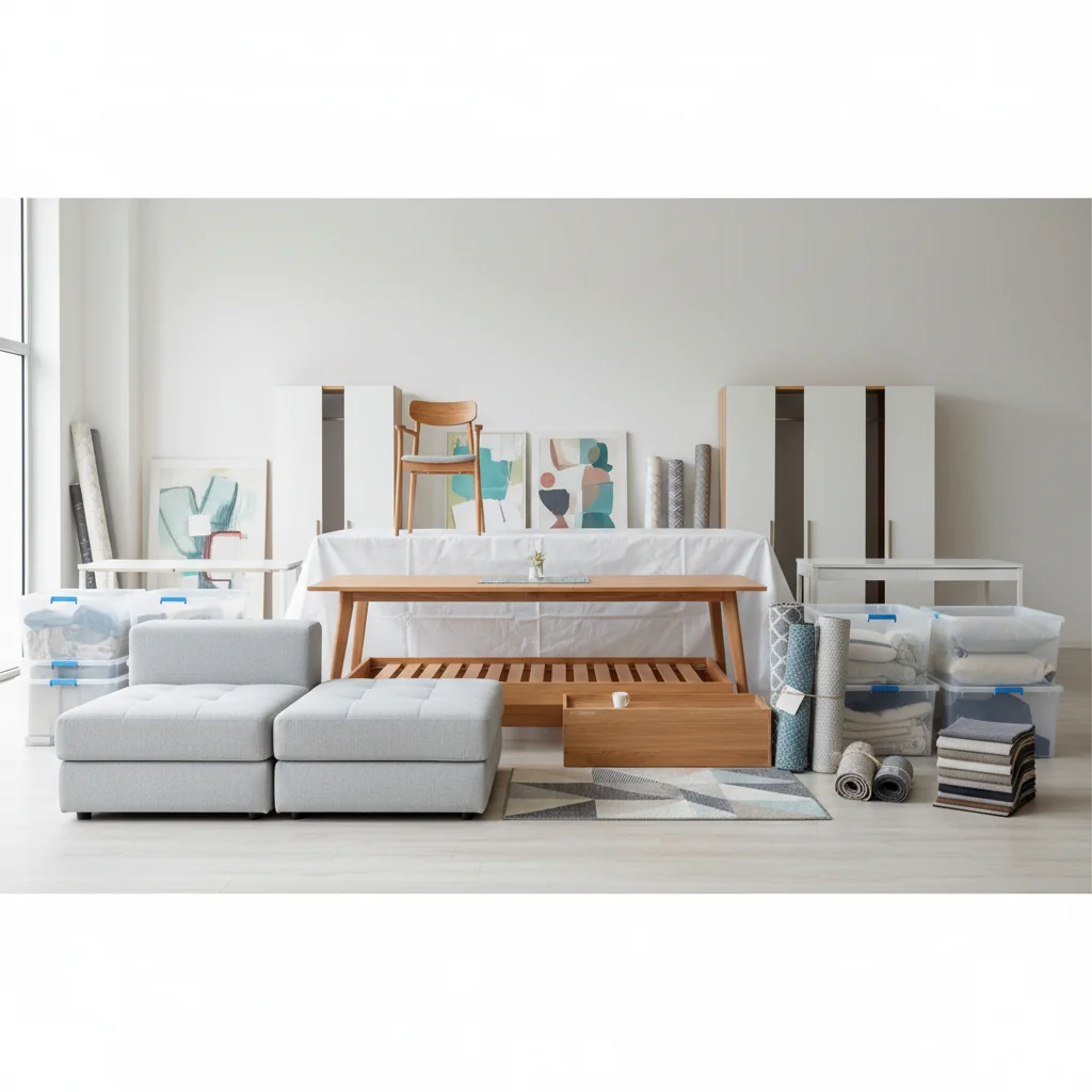 ¿Dónde Guardar Muebles y Enseres? Soluciones Inteligentes para Tu Hogar