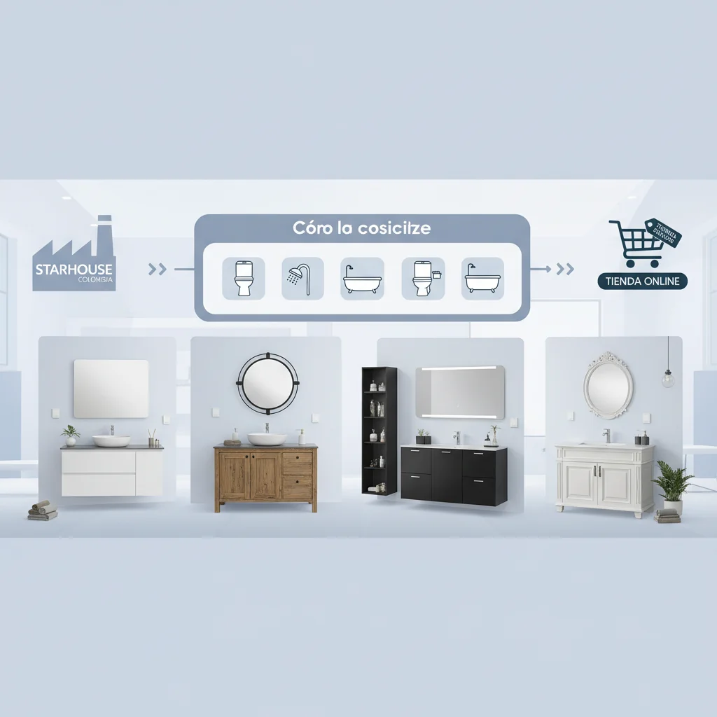 fabrica de muebles para baño cómo elegir