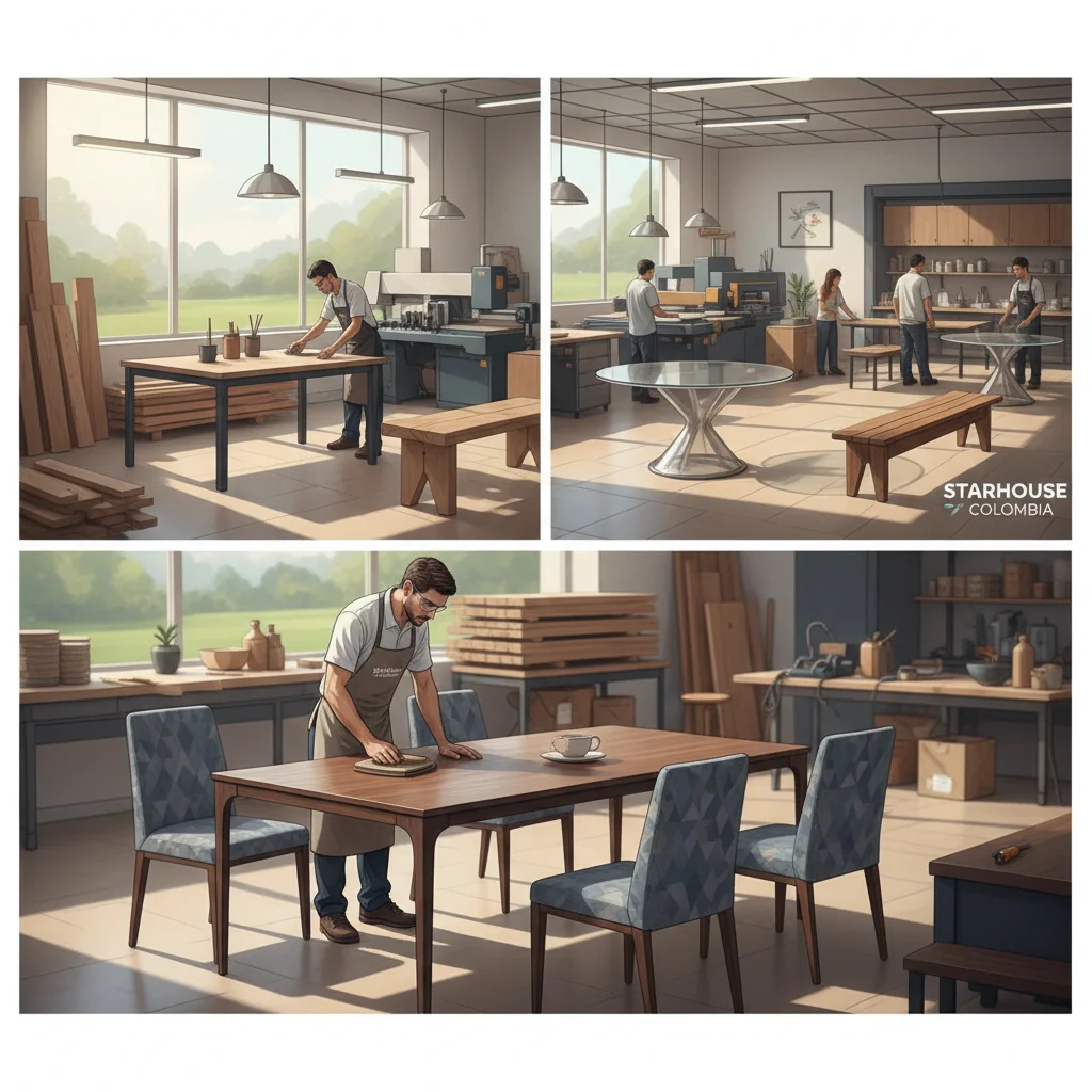fabrica de muebles para comedor características y ventajas