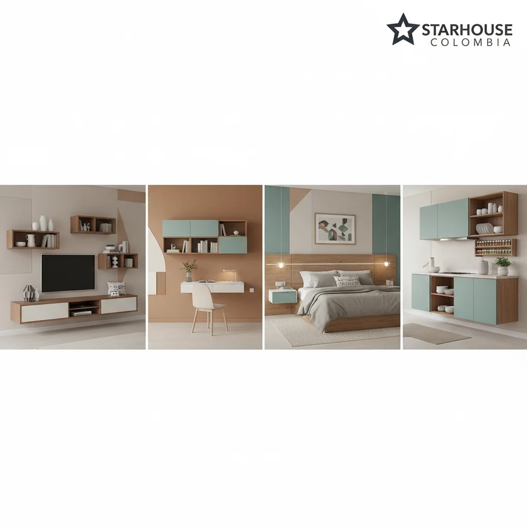 fabrica de muebles para la pared cómo elegir