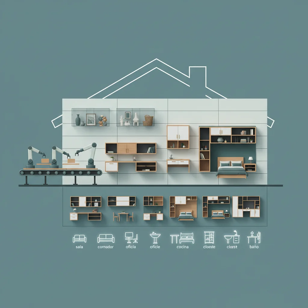 fabrica de muebles para la pared características y ventajas