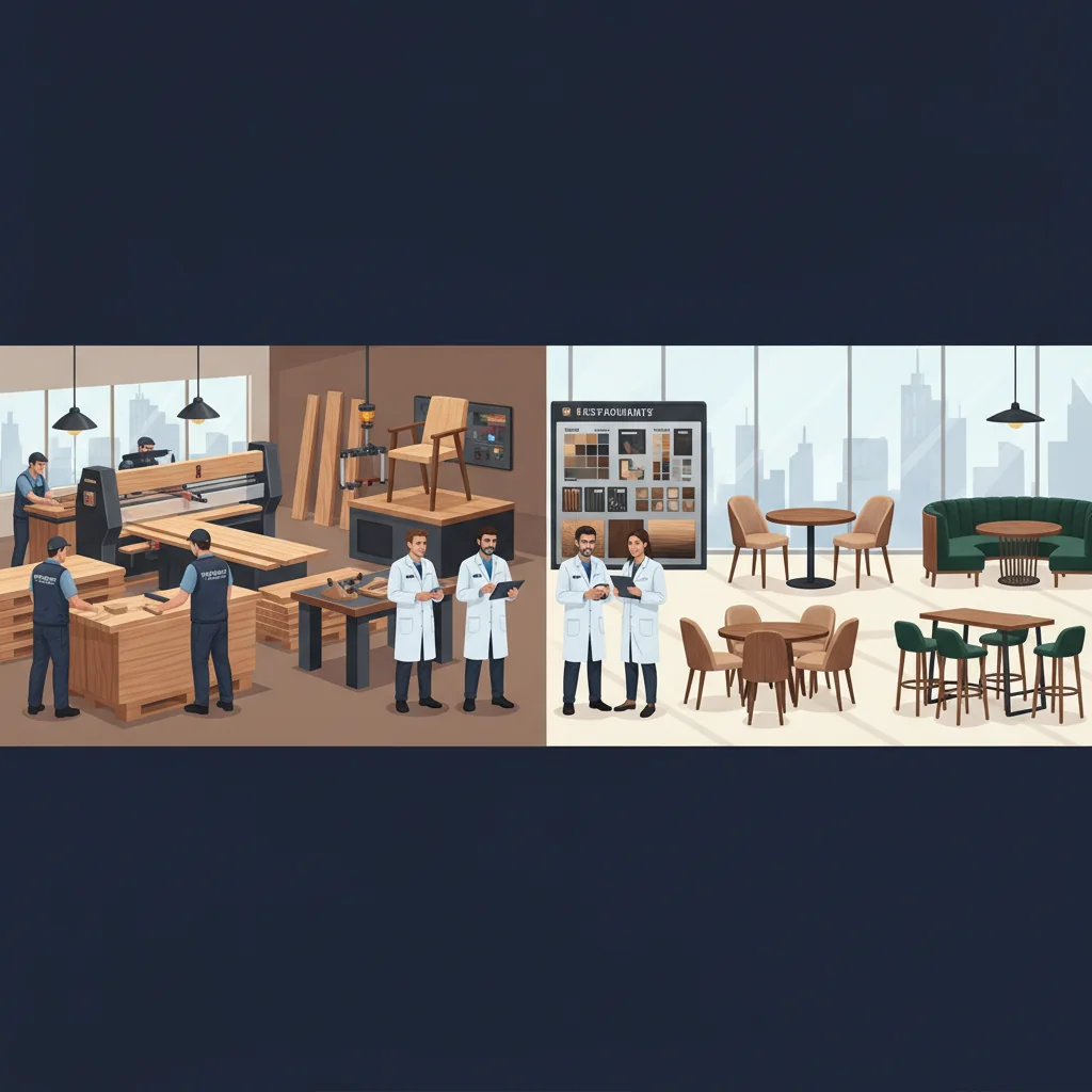 fabrica de muebles para restaurante características y ventajas