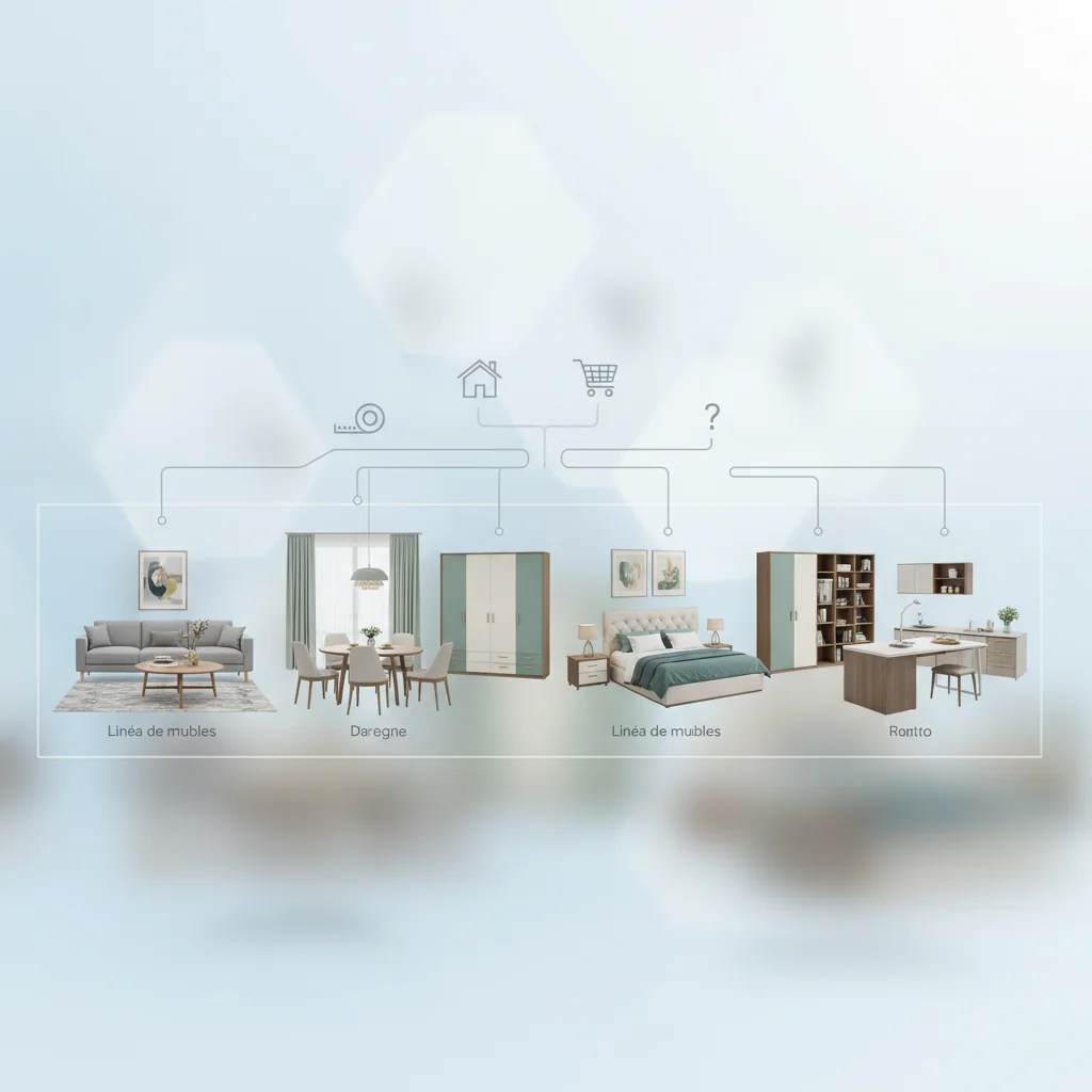 linea de muebles cómo elegir