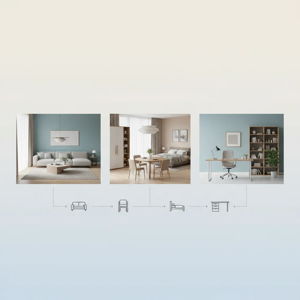 lugar para muebles cómo elegir