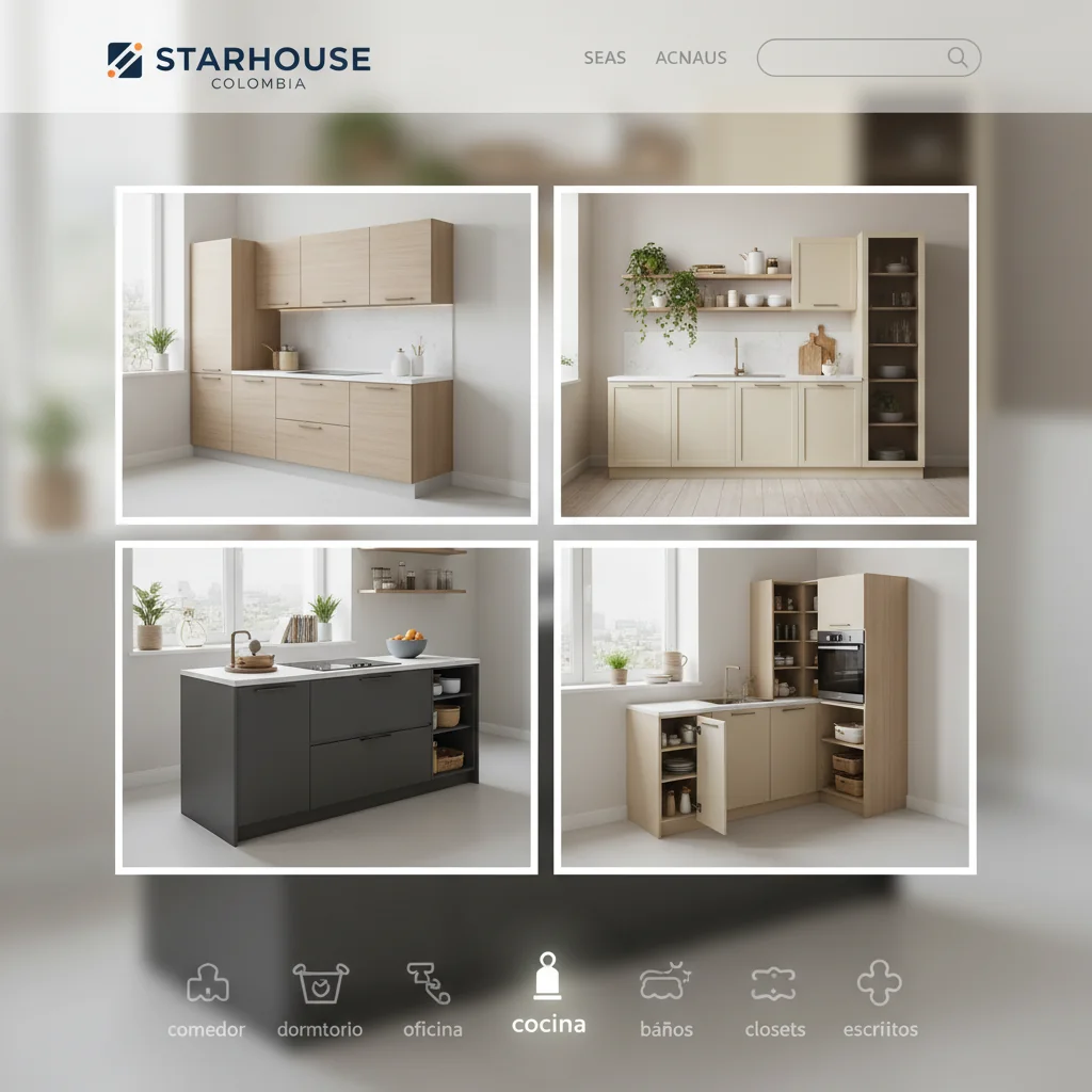 lugar para muebles de cocina cómo elegir