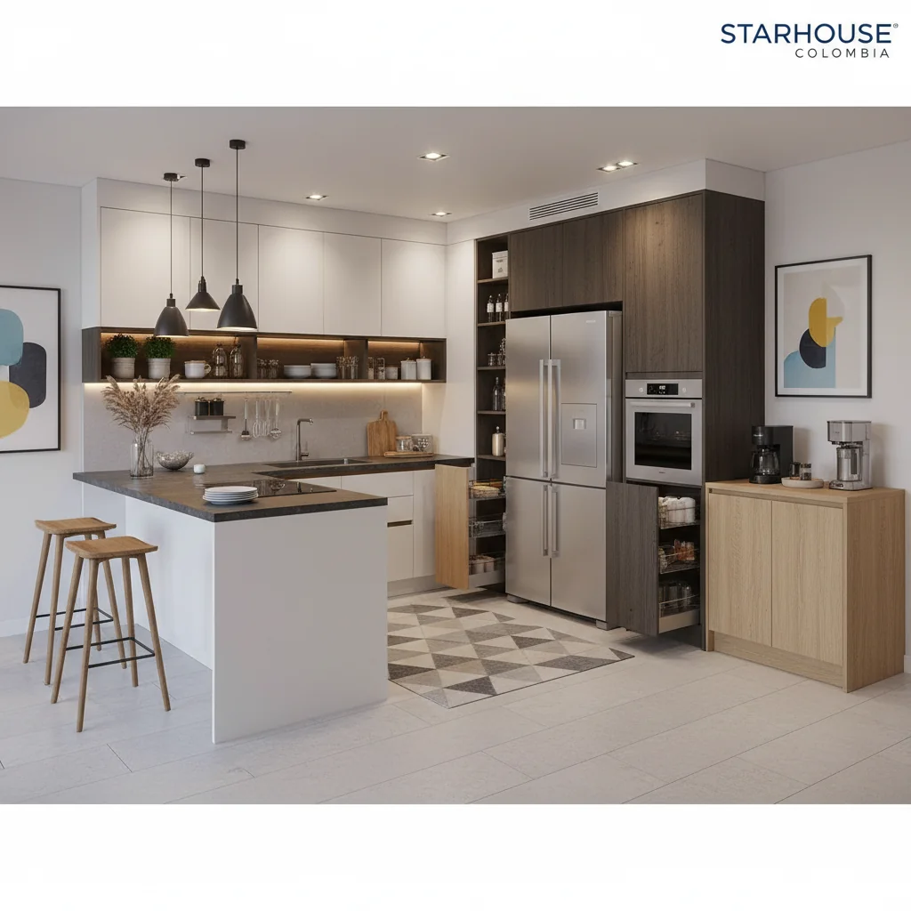 lugar para muebles de cocina características y ventajas