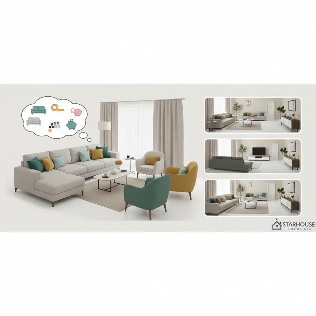 mueble para hacer sala cómo elegir