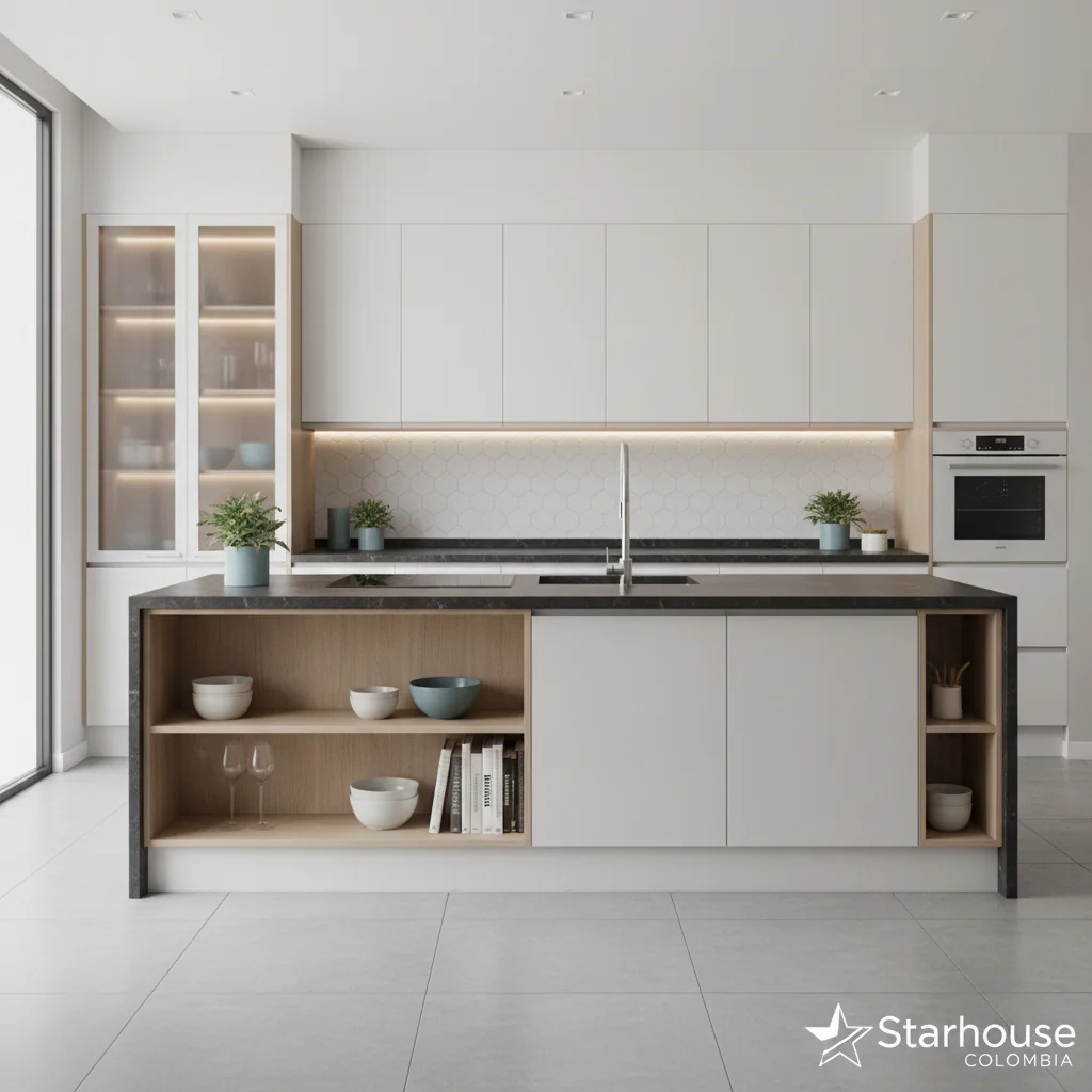 mueble para la cocina características y ventajas