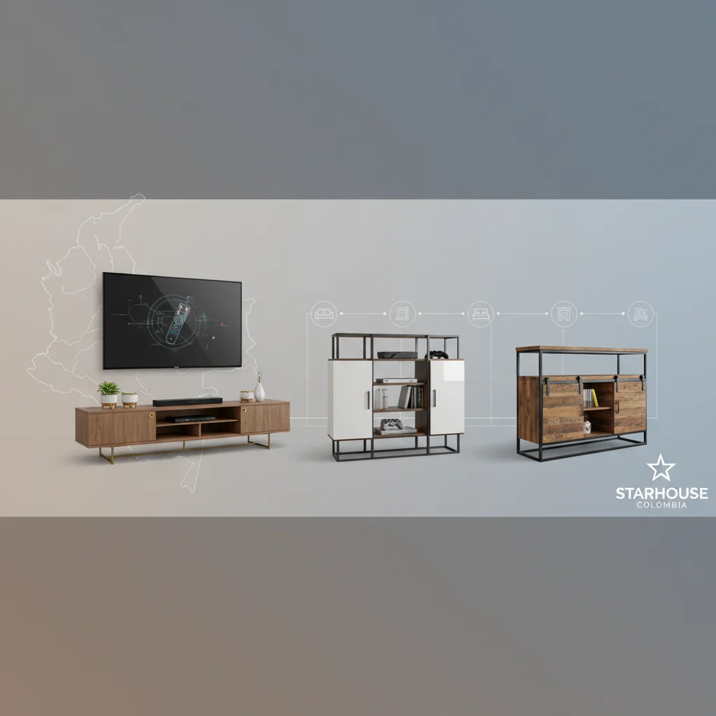 mueble para la television cómo elegir