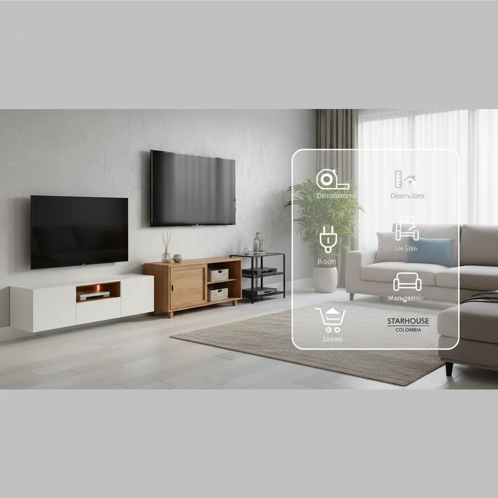 mueble para poner la televisión cómo elegir