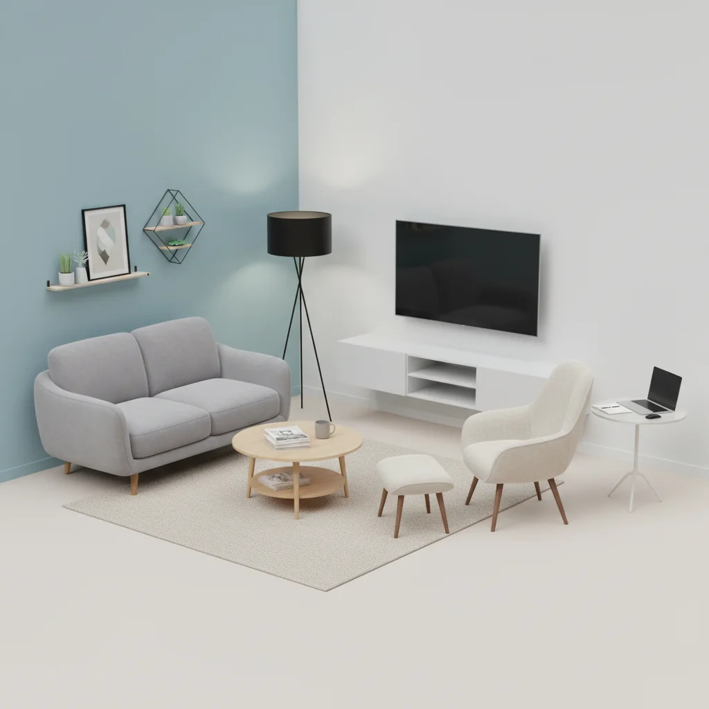 mueble para sala pequeño características y ventajas