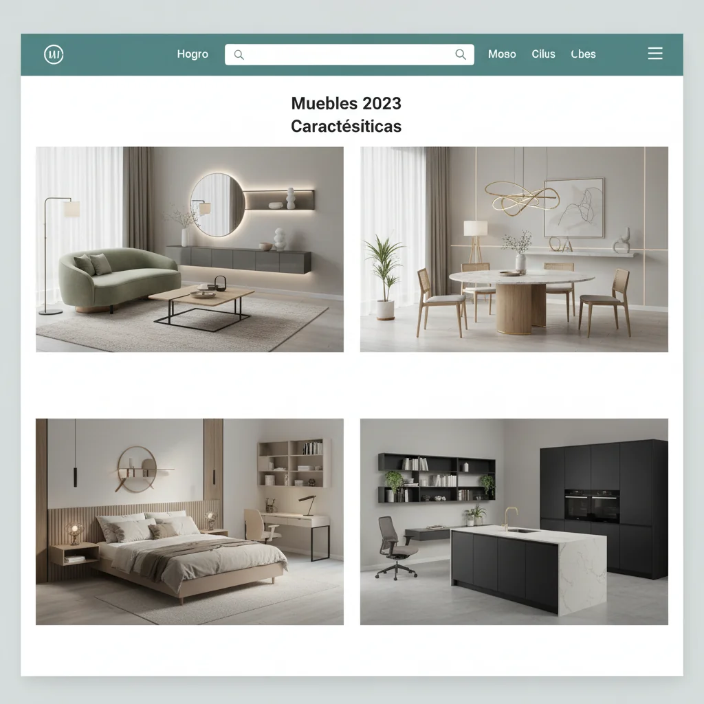 muebles 2023 características y ventajas