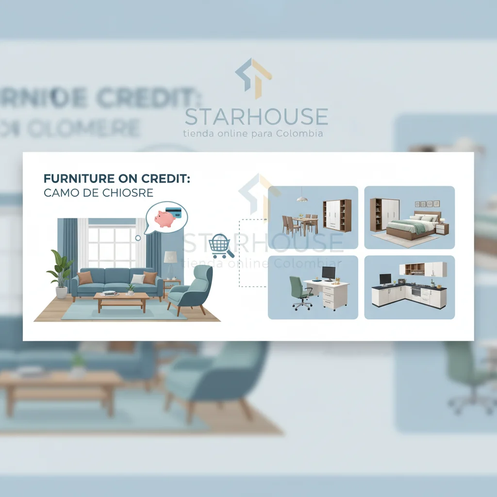 muebles a credito cómo elegir
